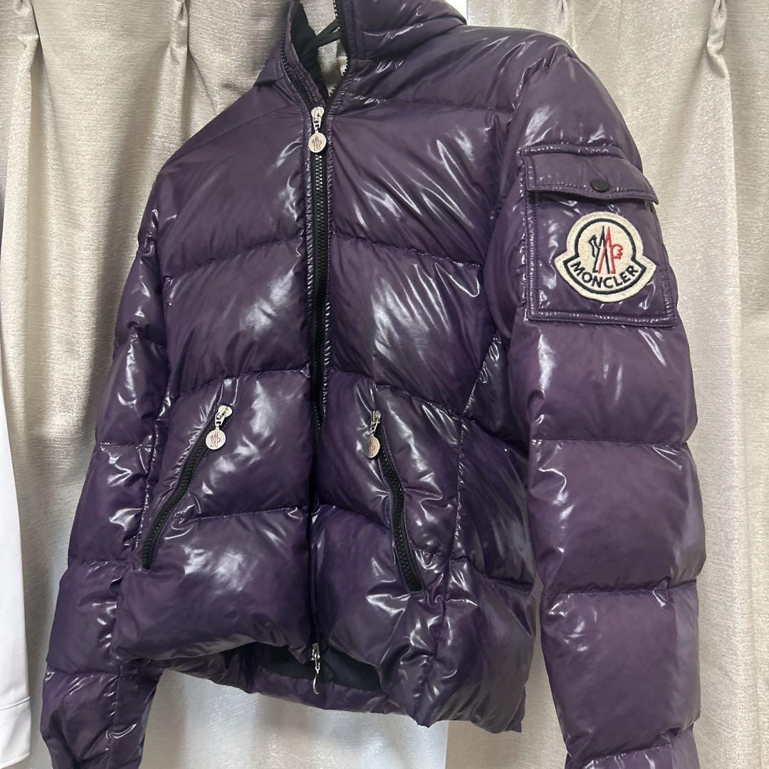 MONCLER パープル ダウンジャケット