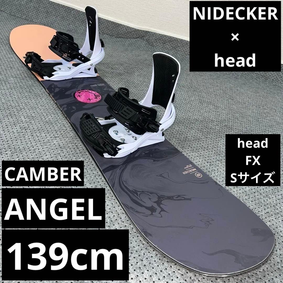 2回使用 139cm NIDECKER ANGEL×head FX Sサイズ