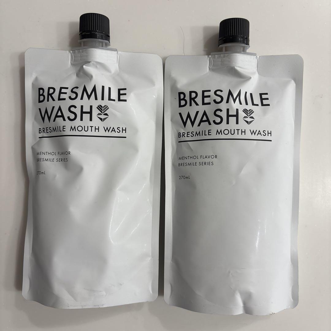 BRESMILE WASH メンソール 270ml二つセット - メルカリ