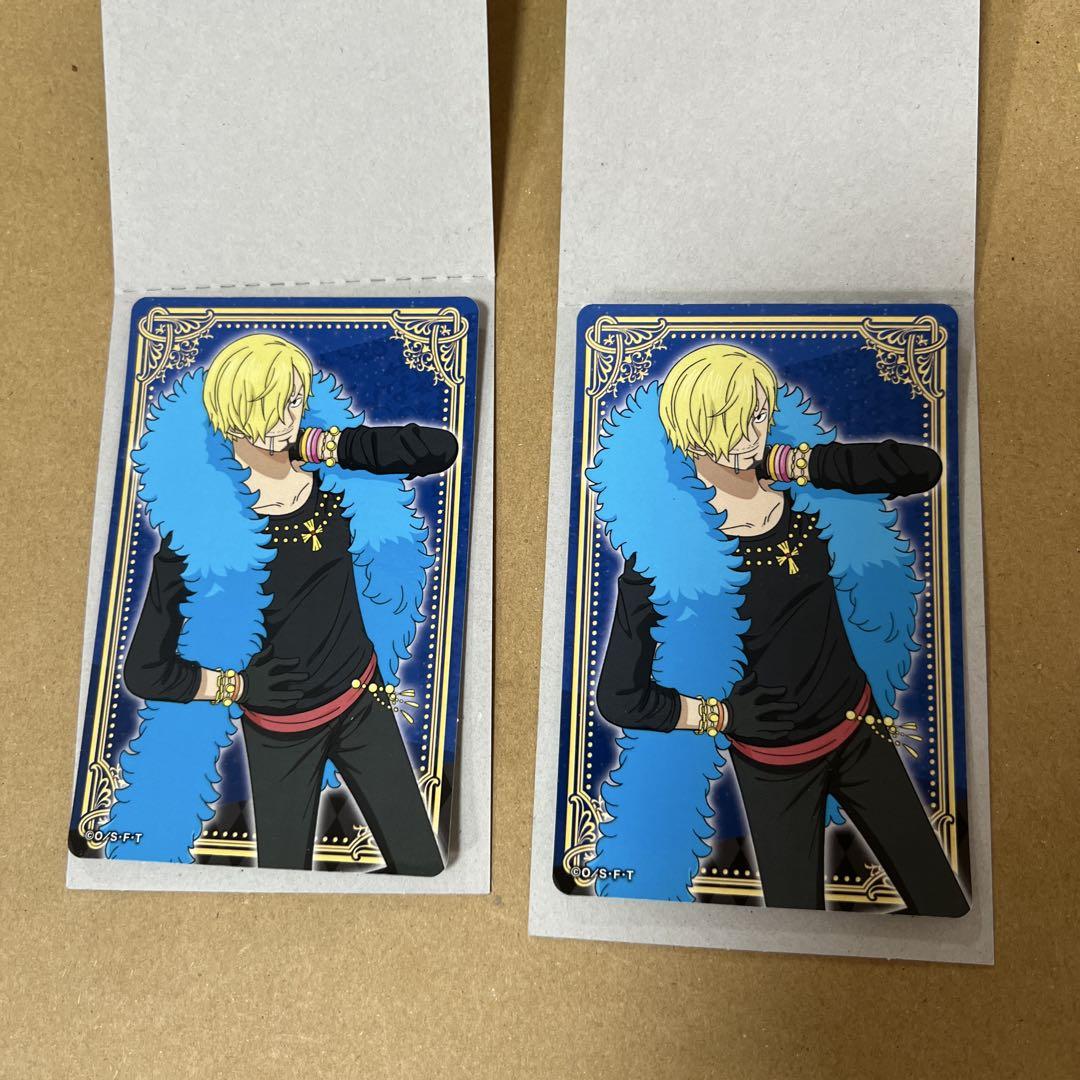 ワンピース ONE PIECE サンジ ステッカー2点セット - メルカリ