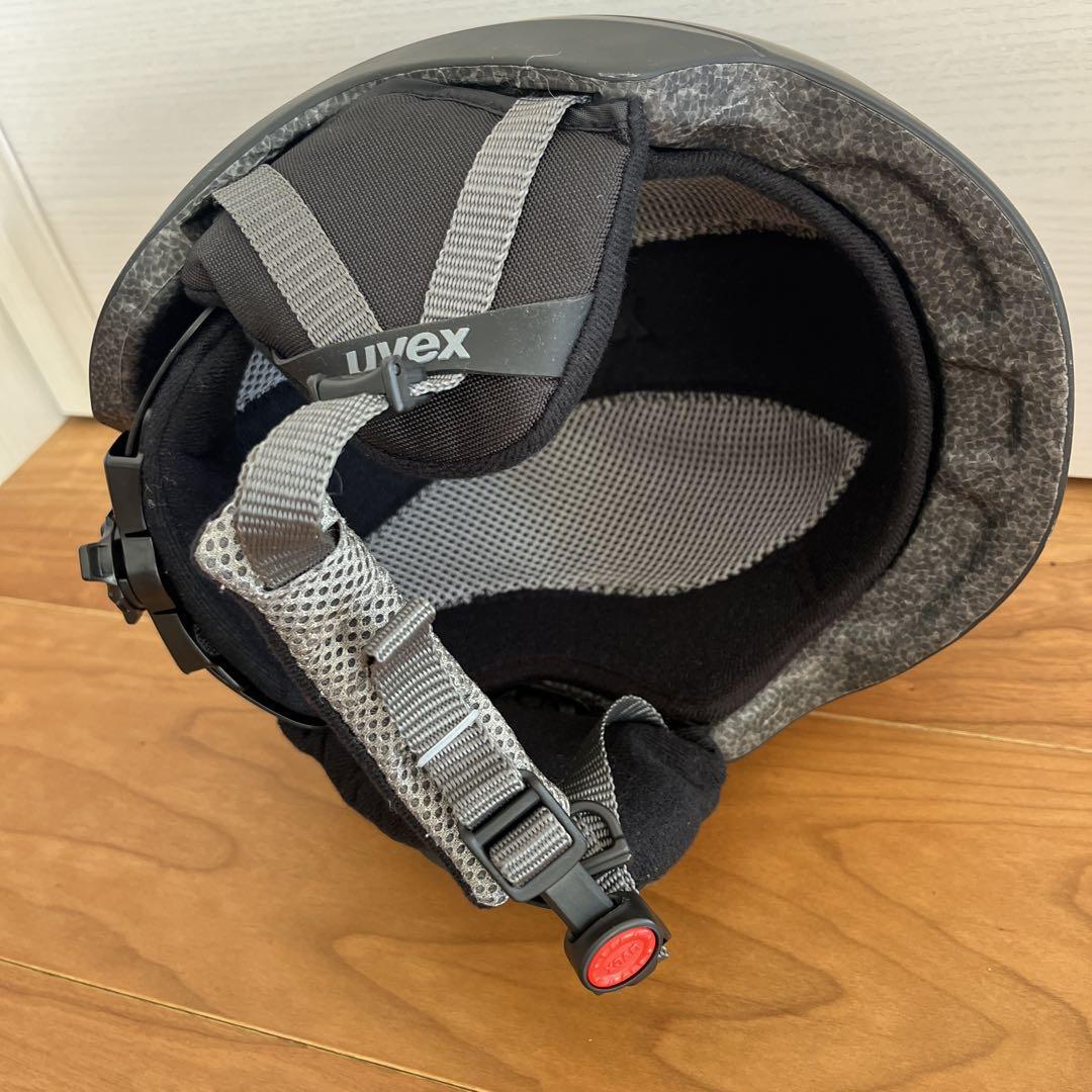 Uvex ヘルメット マットブラック 54-58cm