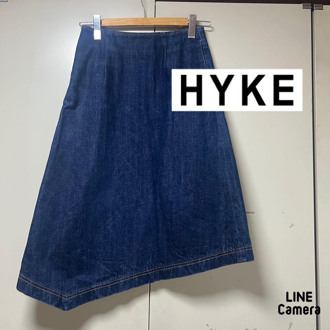 HIKE ハイク　デニムアシメトリースカート
