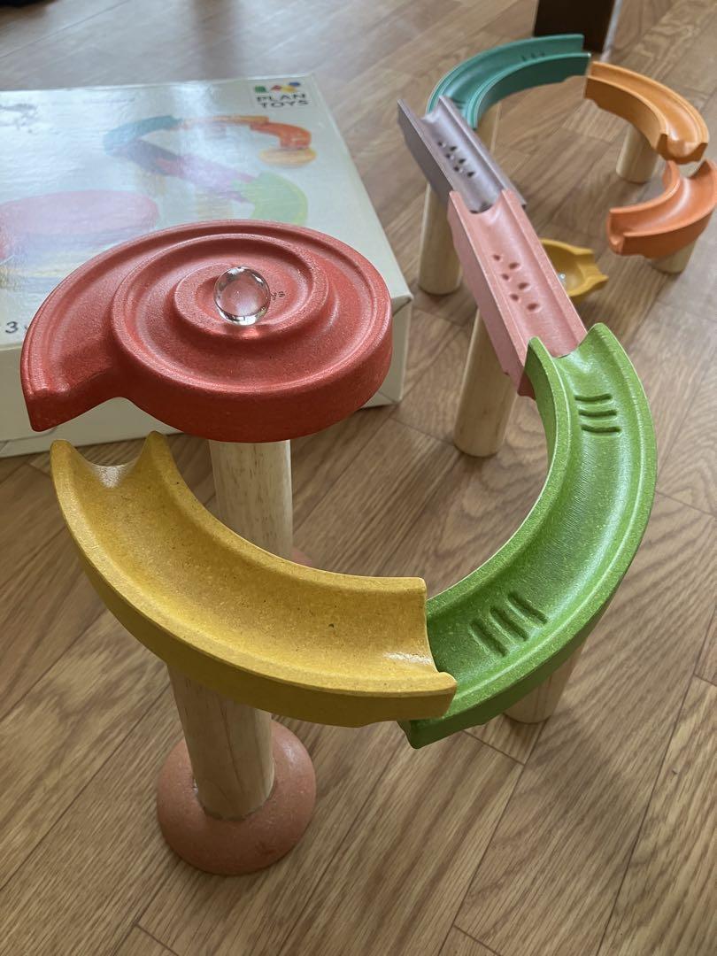 PLAN TOYS プラントイ Marble Run-Standard 知育玩具