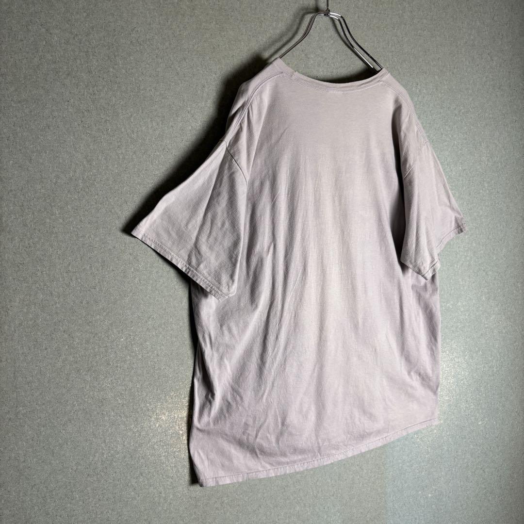 ✮Tシャツ　プリント　兎と亀　昔話　アート　アニマル柄　オーバーサイズ　2XL✮