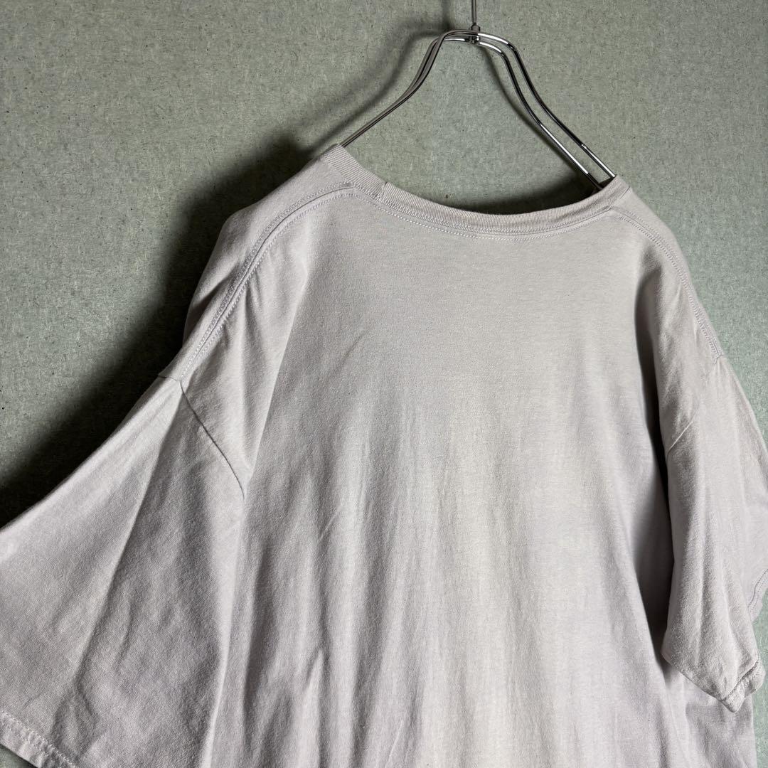 ✮Tシャツ　プリント　兎と亀　昔話　アート　アニマル柄　オーバーサイズ　2XL✮