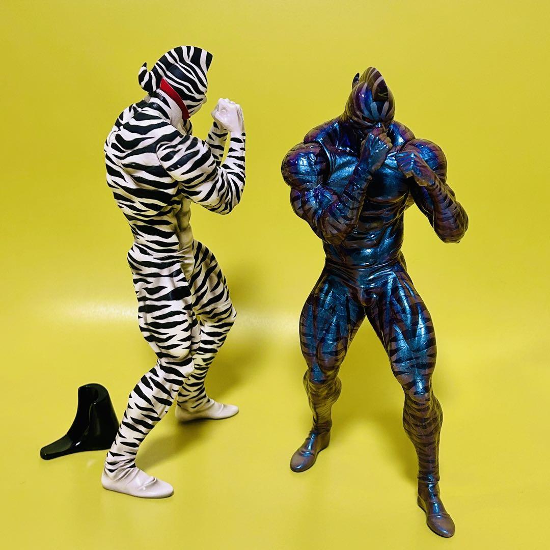 ccp ゼブラ　特別カラー　スタンド付　キン肉マン　フィギュア　ソフビ