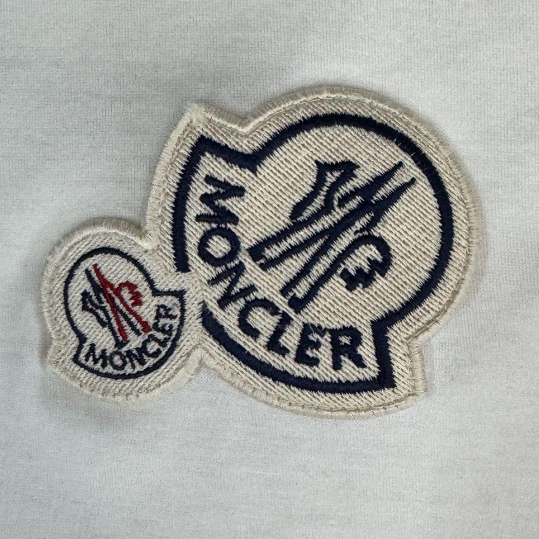 MONCLER】正規品 ロゴワッペンTシャツ M - メルカリ