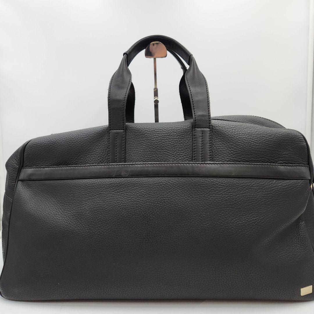 極美品✨dunhill ボストンバッグ 2way レザー 大容量 旅行 ブラック