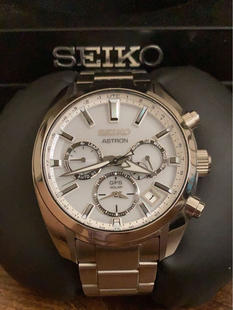 セイコー アストロングローバルラインのGPSソーラーウォッチ SBXC047SEIKO