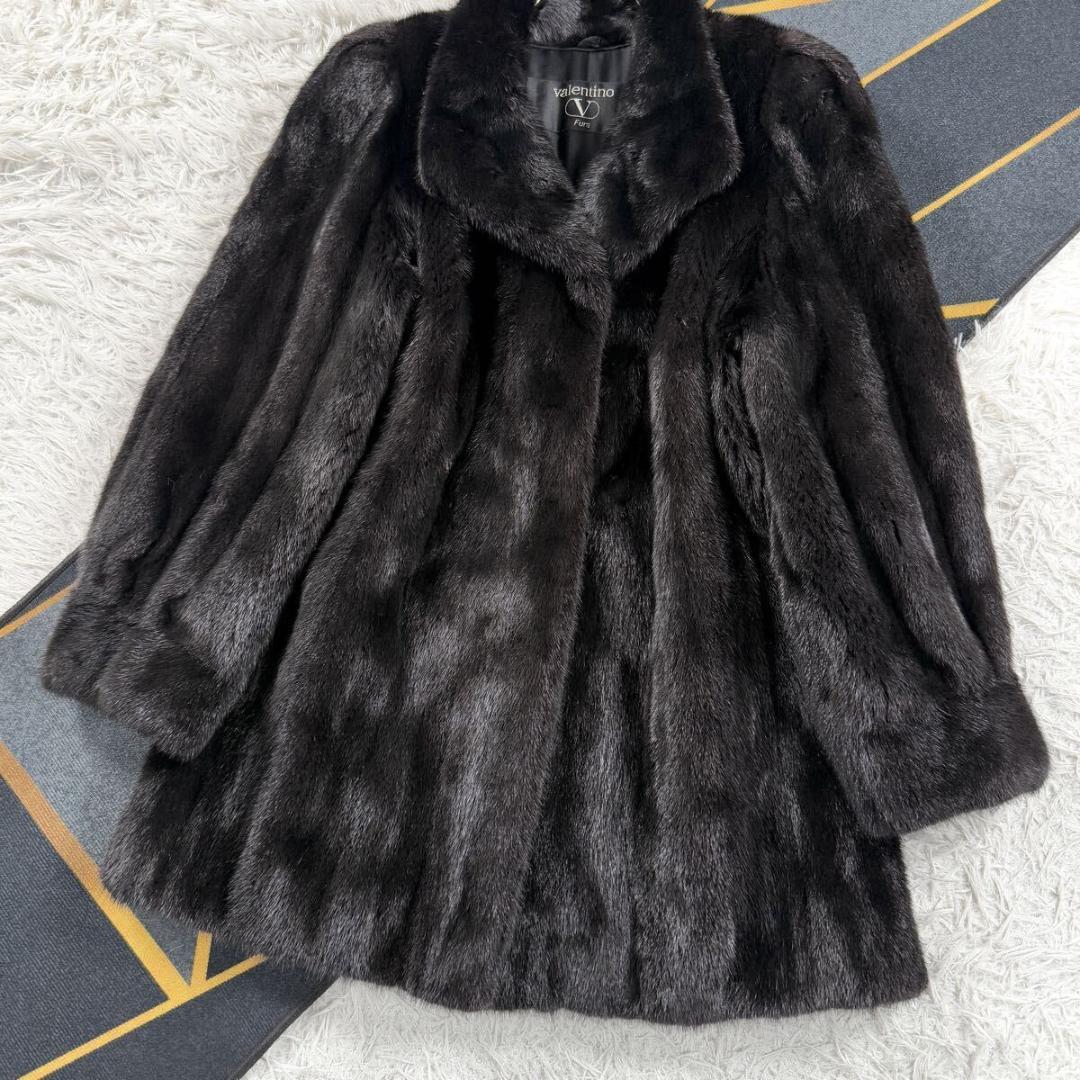 美品 総丈85㎝ ヴァレンティノ アメリカンウルトラ星4 グラマミンク コート 美品 総丈85㎝ ヴァレンティノ アメリカンウルトラ星4 グラマミンク コート