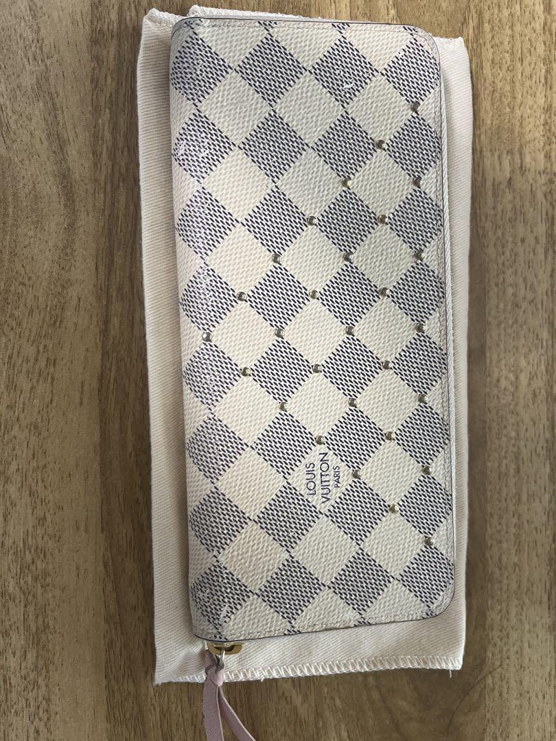 LOUIS VUITTON ダミエ・アズール ポルトフォイユ・クレマンス　箱あり