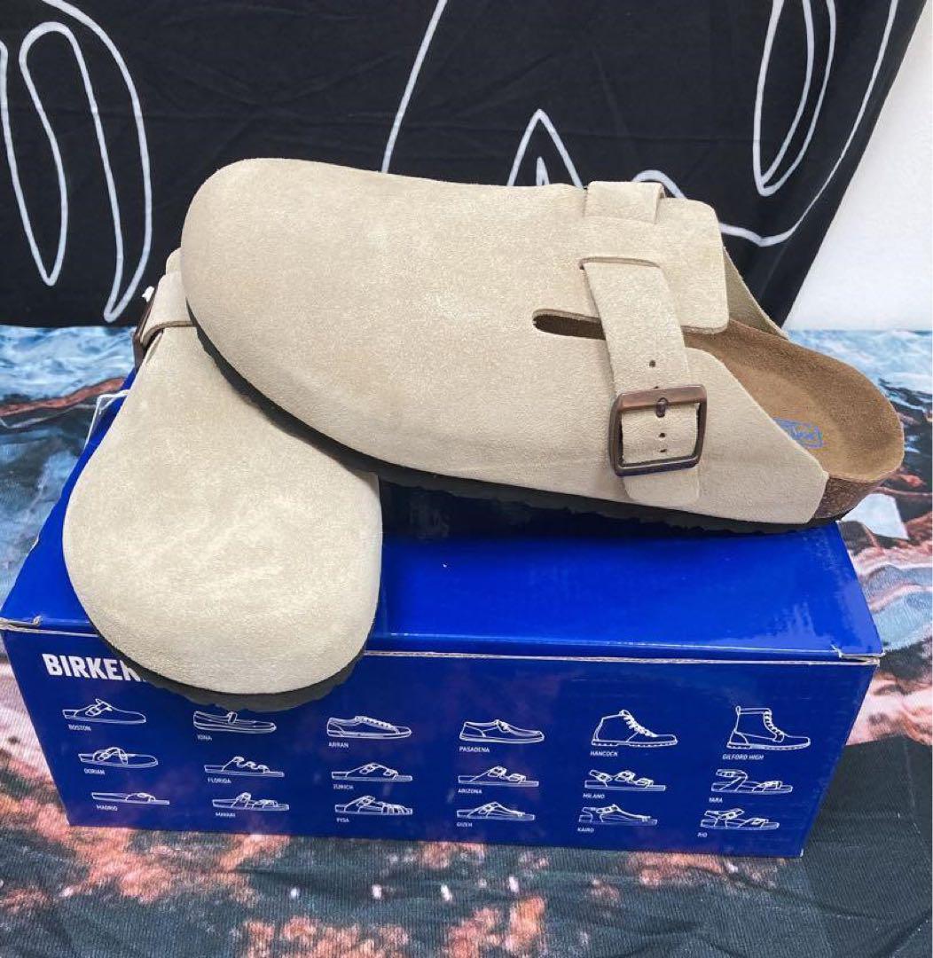 新品 BIRKENSTOCK ビルケン BOSTON ボストン サンダル 41-