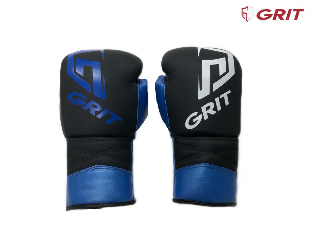 くらしを楽しむアイテム GRIT メタリック Nexus公式 紐式 ブルー ボクシンググローブ ボクシング