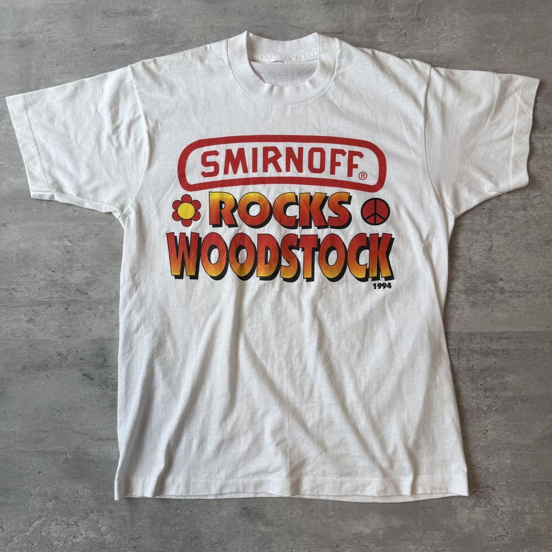 90s SMIRNOFF スミノフ アドバタイジングTシャツ 企業Tシャツ