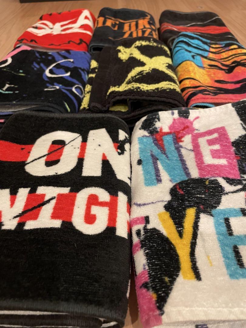 ONE OK ROCK タオル 8枚セット