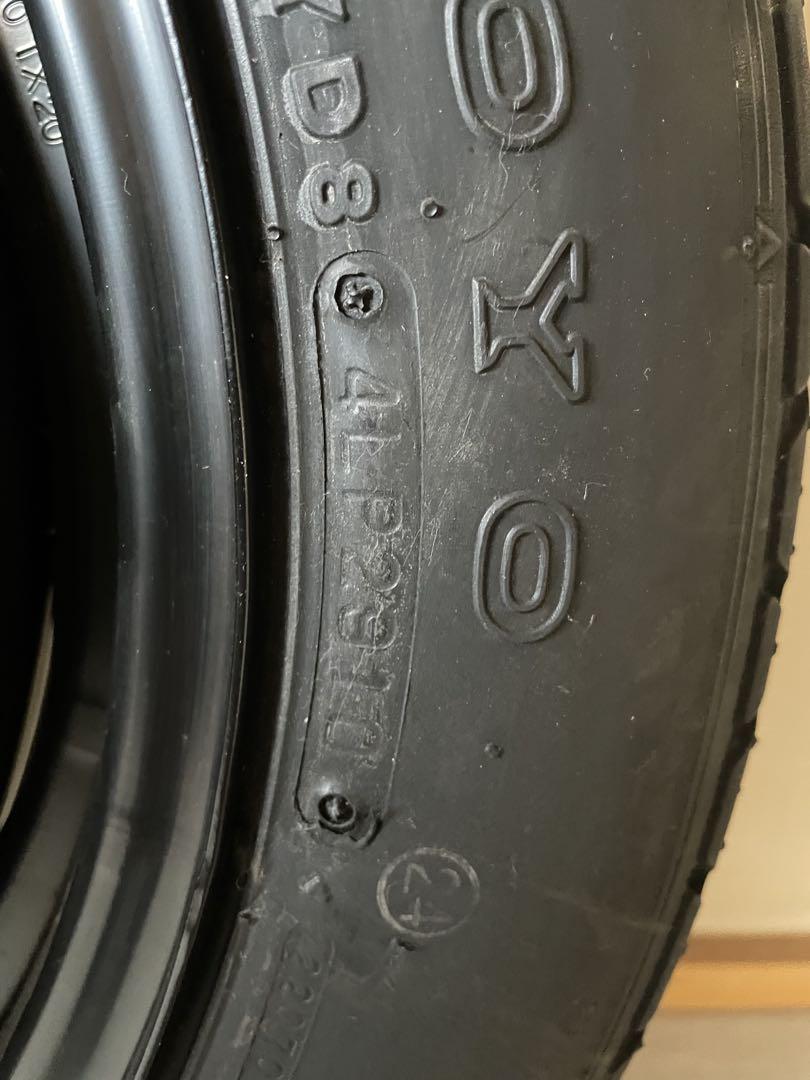 カローラフィールダー T135/80D16 スペアタイヤ - メルカリ