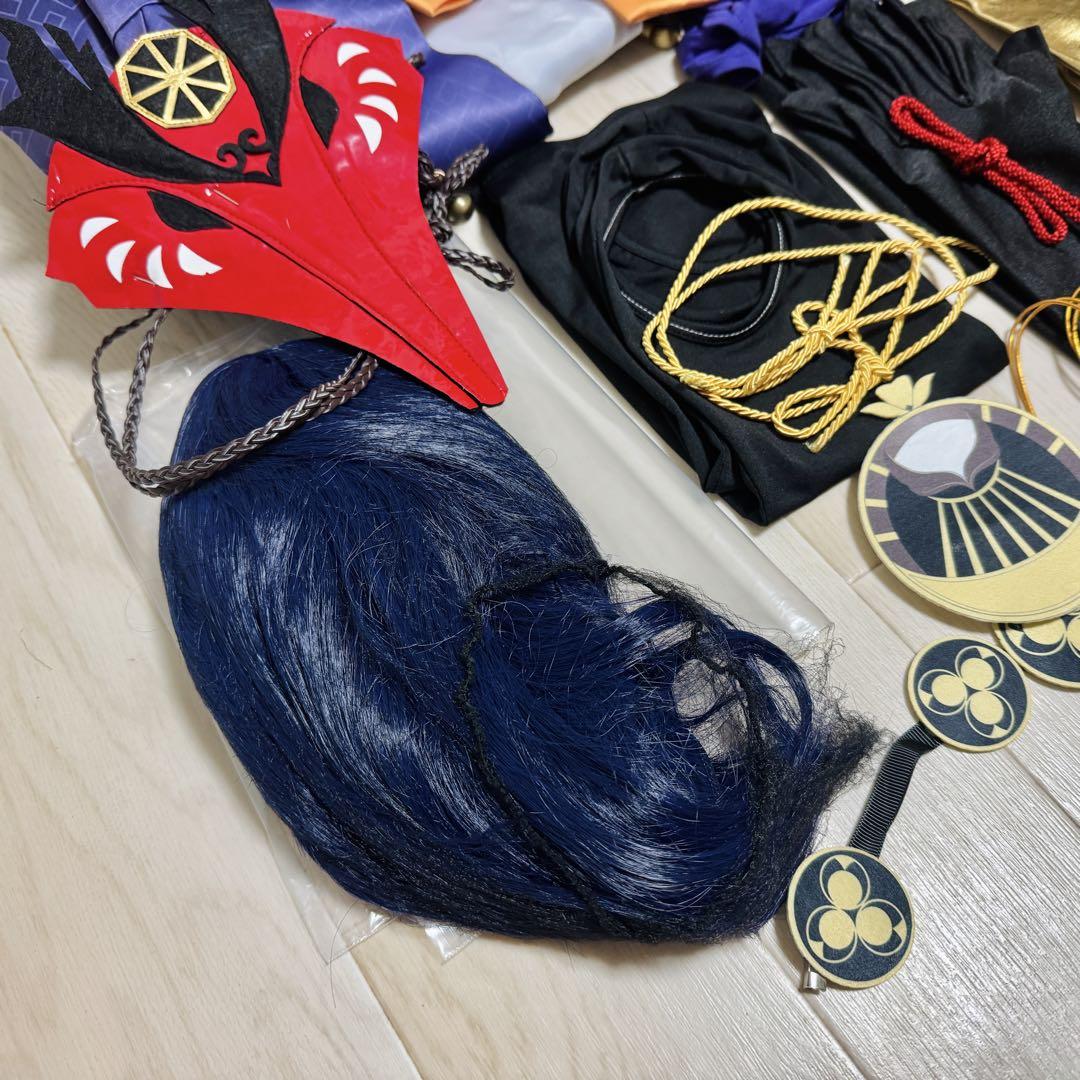 美品 原神 稲妻 九条裟羅 コスプレ フルセット
