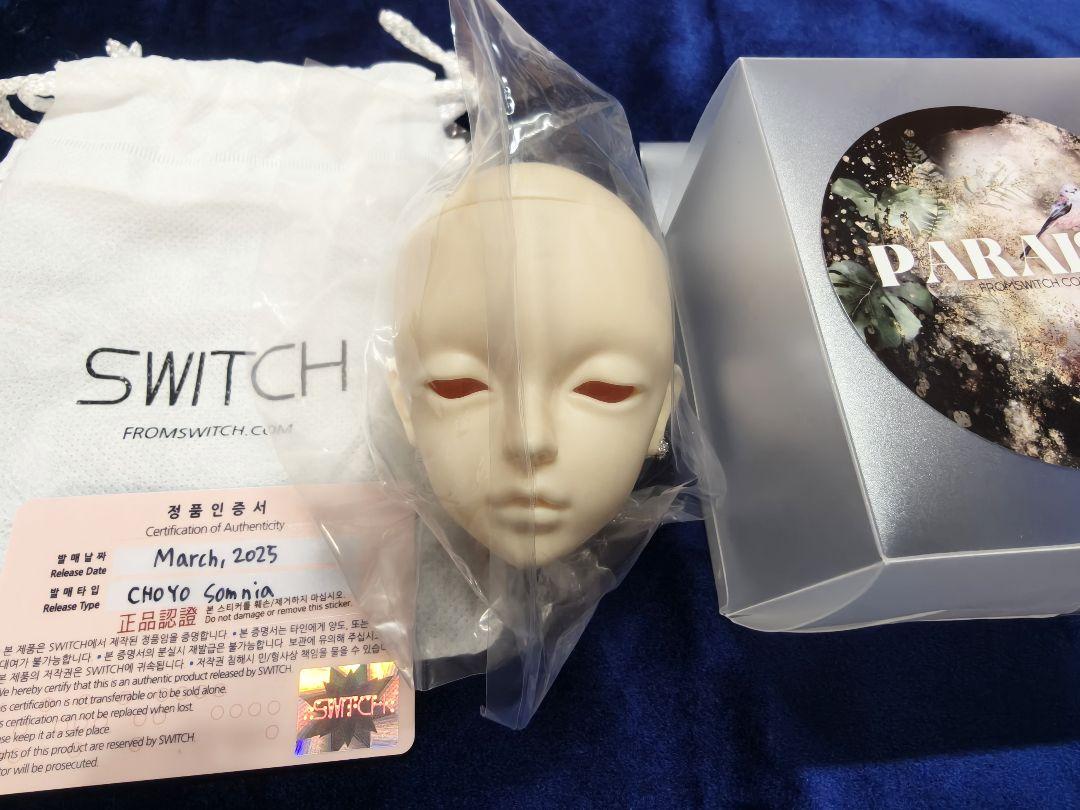 SWITCH CHOYO ノーメイクヘッド パウダーベージュスキン ノーマル系