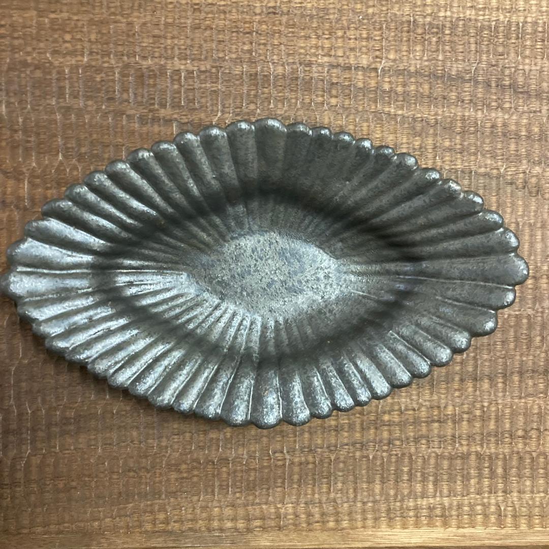 素敵でユニークな 安福由美子 錆2点セット - 食器