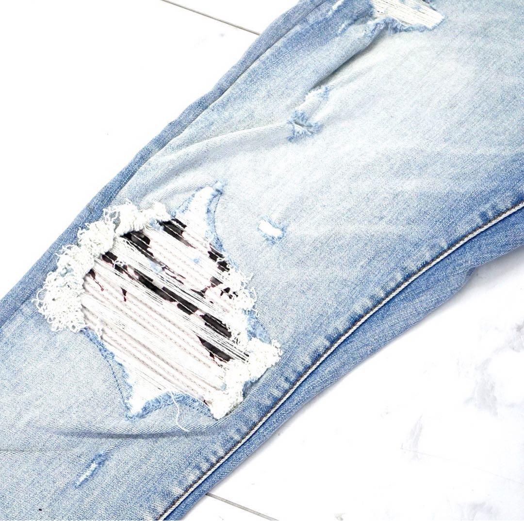 amiri アミリ ジーンズ デニム ジーパン メンズ クラッシュデニム 画像5