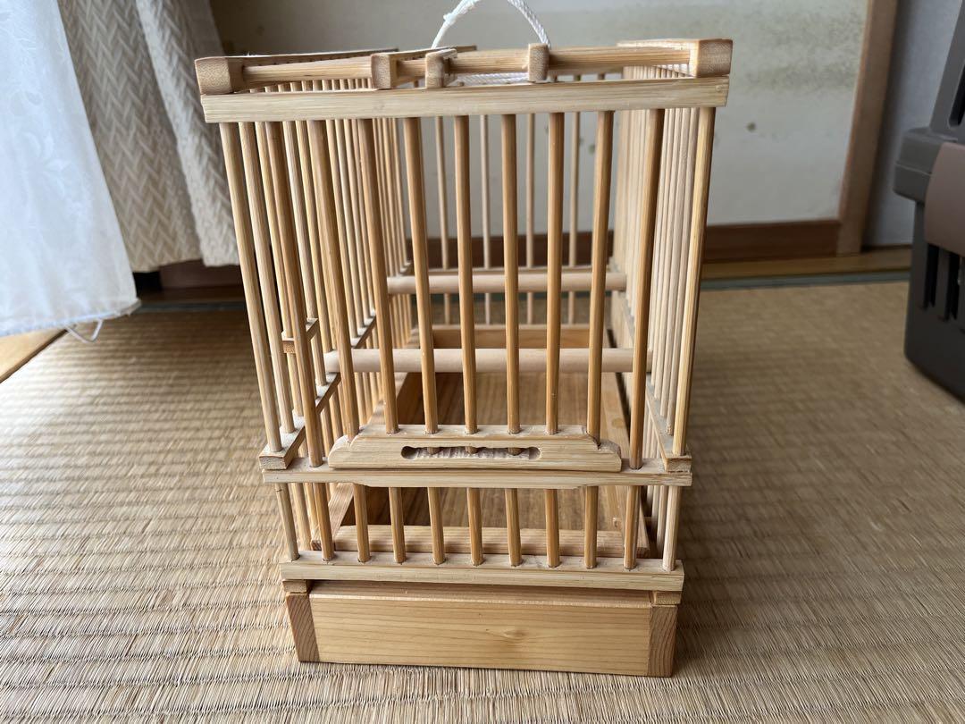 元建具屋職人おじいちゃんの手作り鳥かご 元建具屋職人おじいちゃんの手作り鳥かご 鳥用品