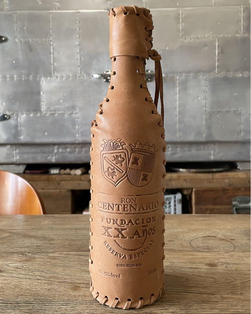 希少・未開栓】ロン・センテナリオ フンダシオン 革巻き 750ml ラム