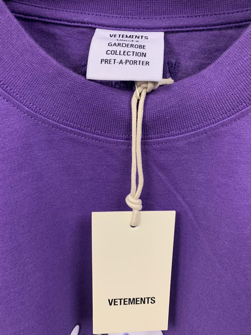 値下げ　新品　VETEMENTS ヴェトモン　Tシャツ半袖