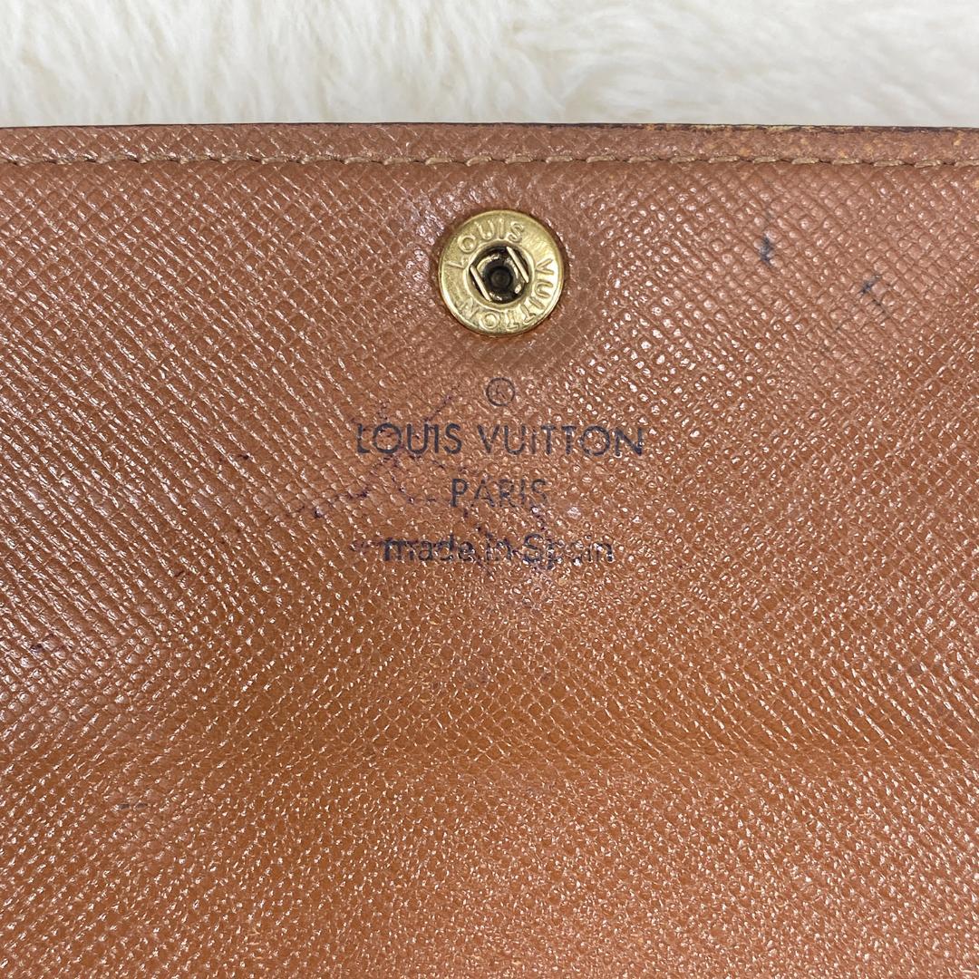 LOUIS VUITTON モノグラム ポルトモネ クレディ M61725