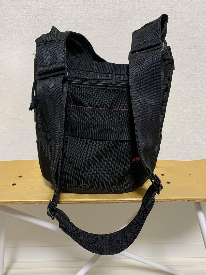 良品】BRIEFING（ブリーフィング）ナイロン製ショルダーバッグ BLACK