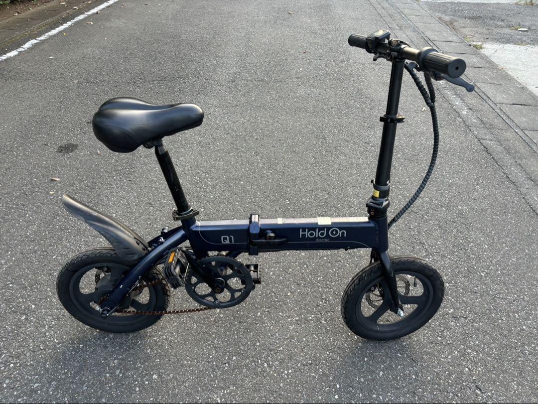 H On Q1 折りたたみ電動アシスト自転車傷や汚れあり