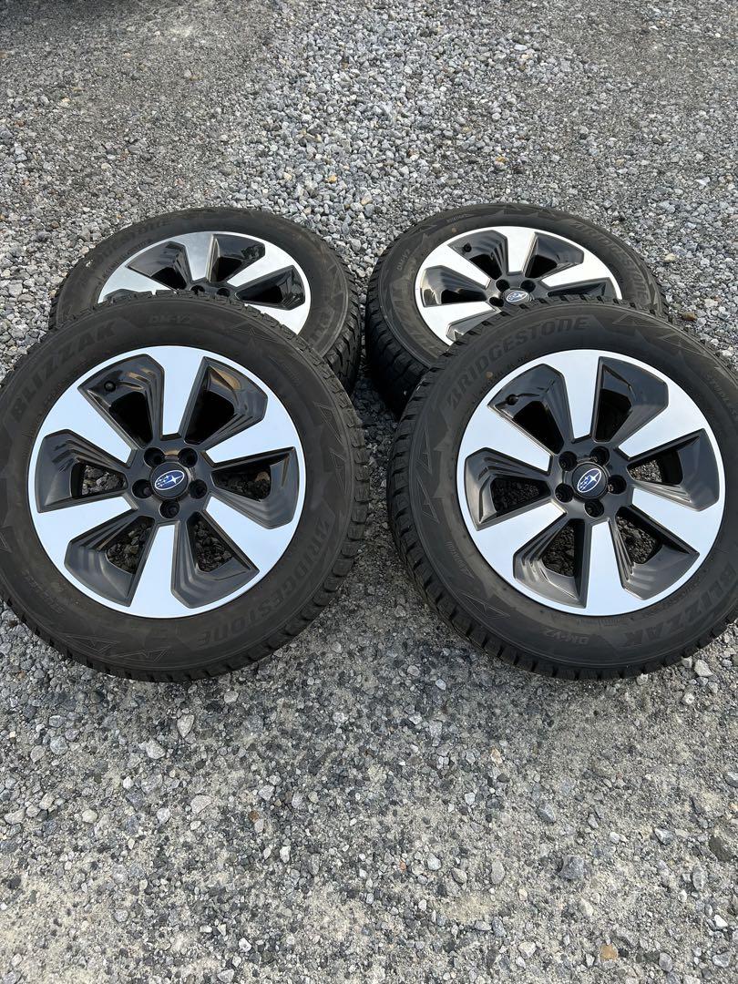 スバル純正　スタッドレスタイヤホイールセット　225/60R17