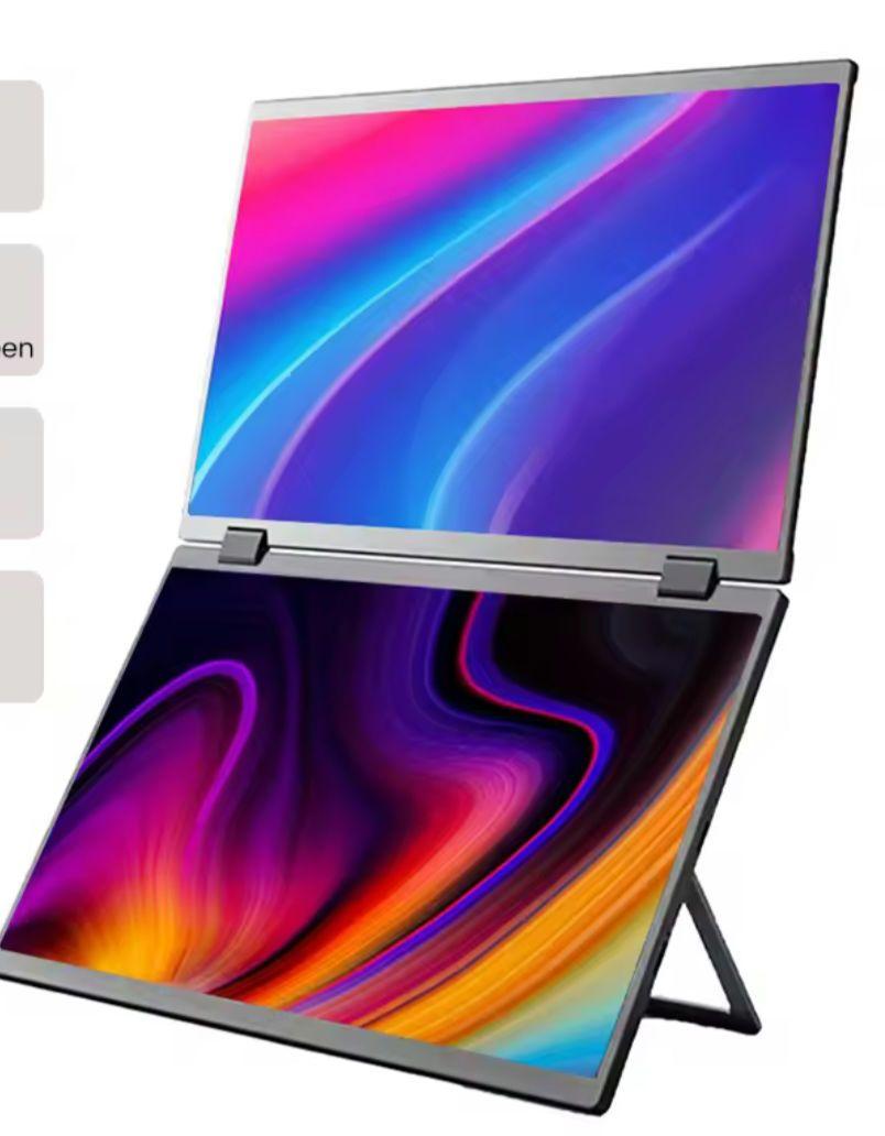 デュアル15.6インチ IPS