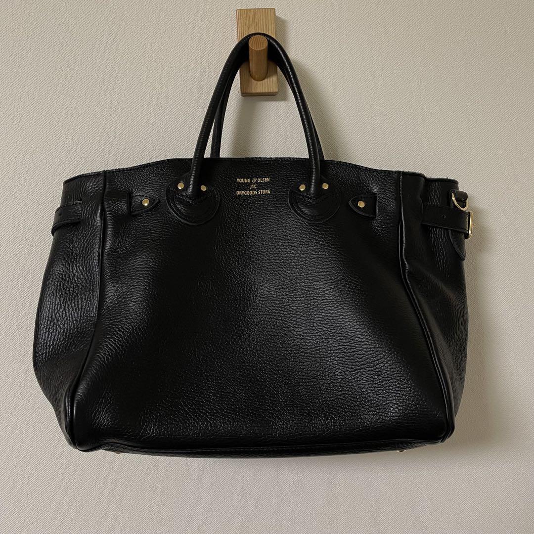 『美品』YOUNG＆OLSEN EMBOSSED トート　レザー