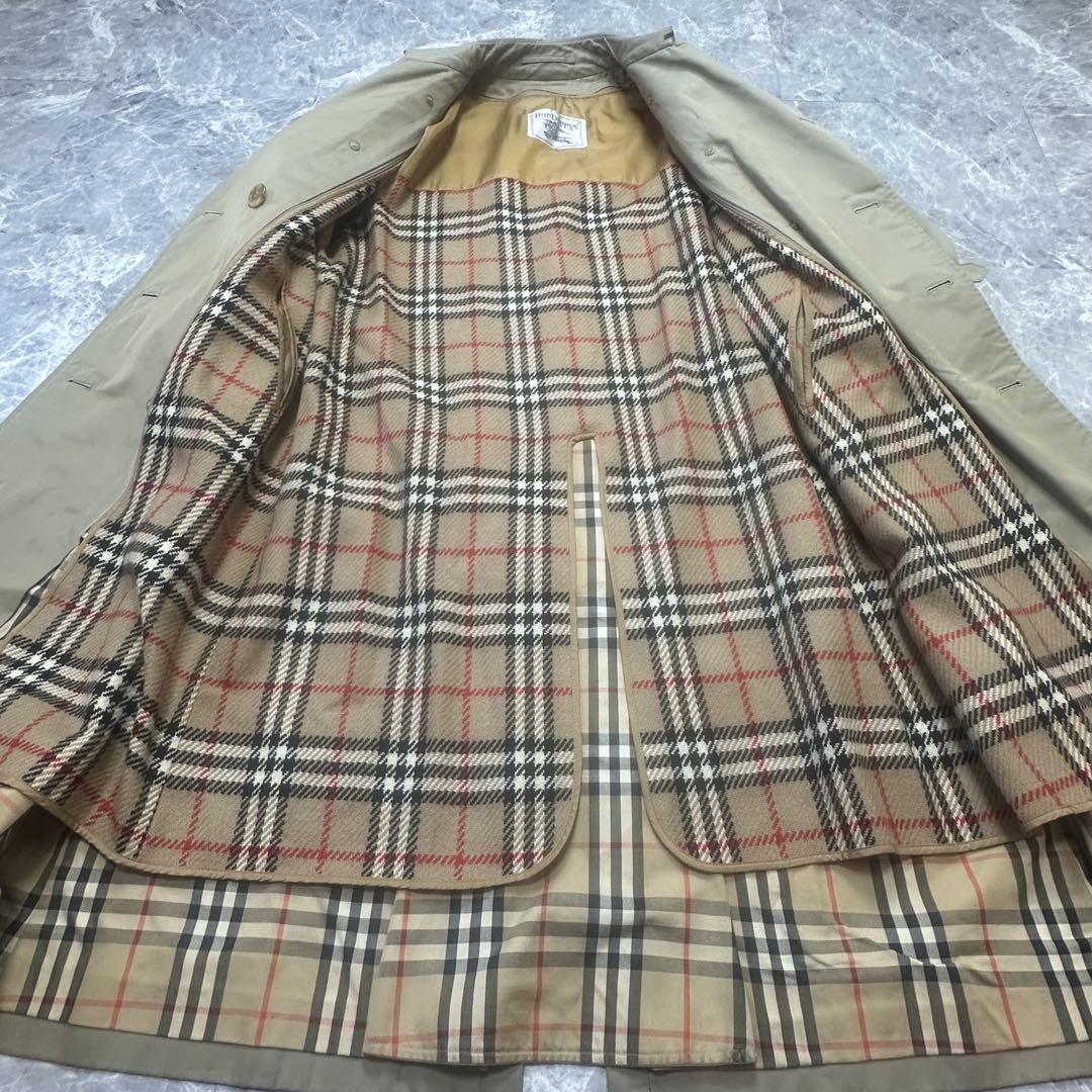 美品 Burberry トレンチコート ノバチェック ライナー ベルト キャメル 美品 Burberry トレンチコート ノバチェック ライナー ベルト