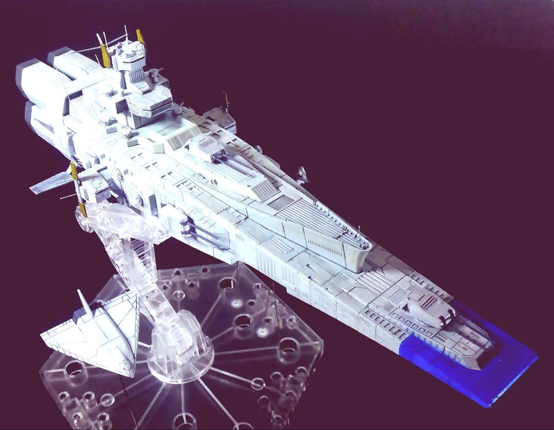 機動戦士ガンダム EX1/1700宇宙戦艦マゼラン塗装完成品