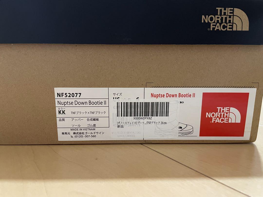 【美品】THE NORTH FACE ヌプシダウンブーツ ブラック