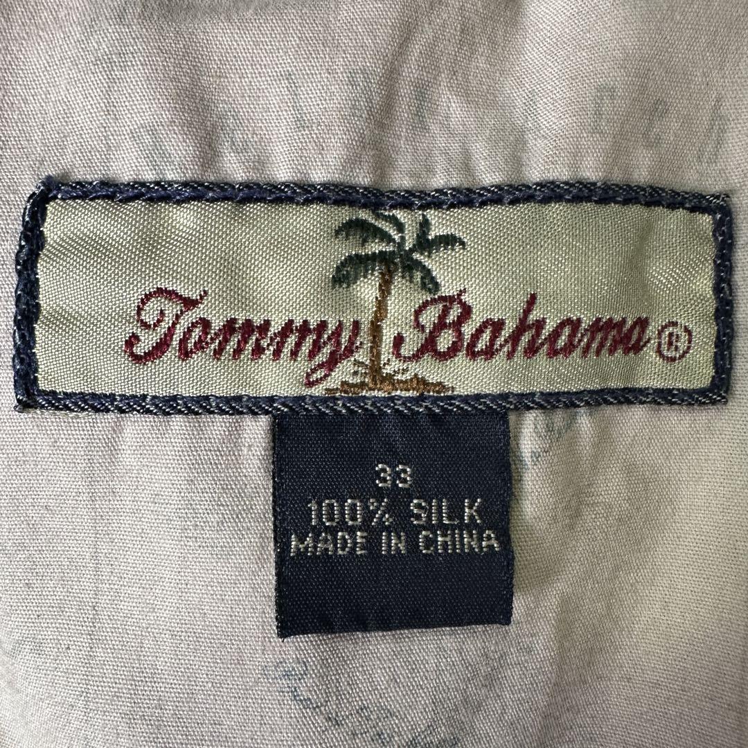 90s Tommy Bahama シルク 100% 2タック スラックス