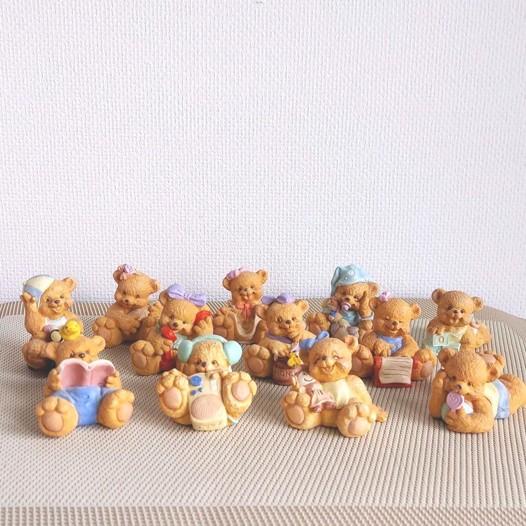 Teddy Baaies　12体セット　陶器