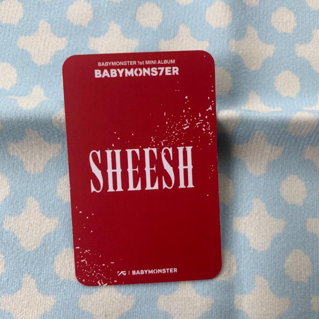 BABYMONSTER ルカ SHEESH 事前収録 サノク トレカ 2枚セット Amazon.co.jp: BABYMONSTERルカ サノク SHEESH ベビモン 事前