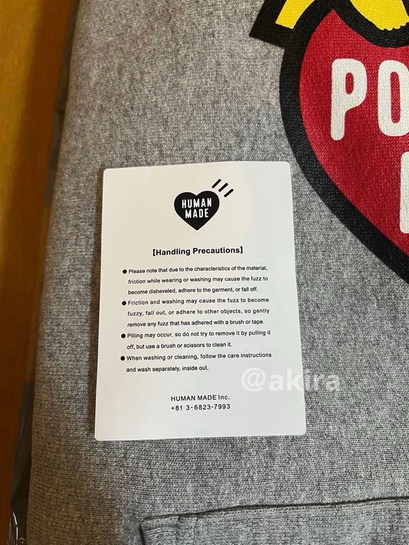 POKEMON MADE HEAVYWEIGHT HOODIE ピカチュウ XL POKEMON MADE HEAVYWEIGHT HOODIE ピカチュウ XL