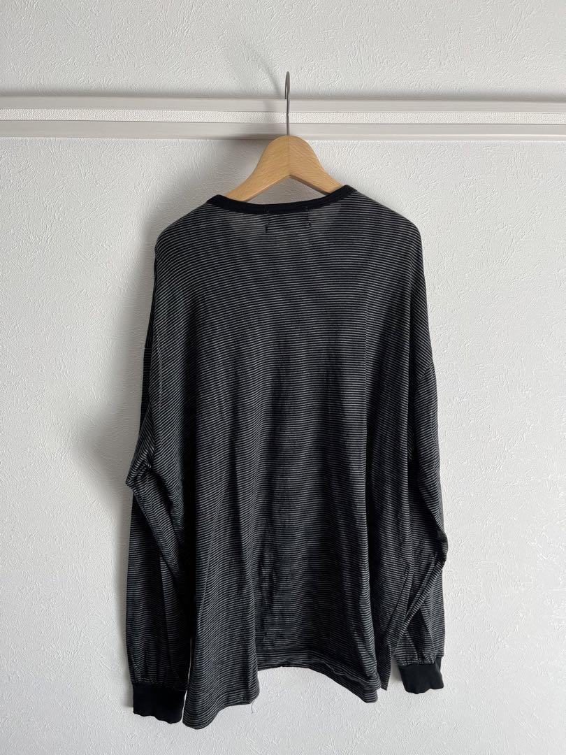 トップス Graphpaper Wool Border L/S Tee