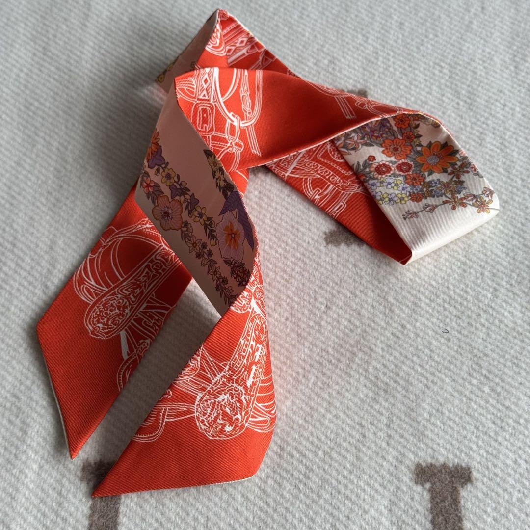 専用　エルメス　ツイリー　ブリッド・ドゥ・ガラ　フルール　3本セット　新品未使用