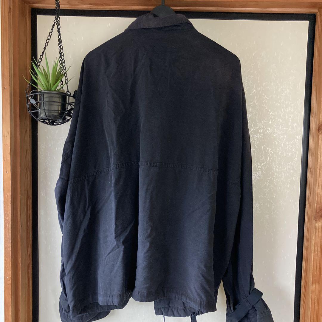 24SS ANCELLM シルク ラップ ジャケット サイズ1
