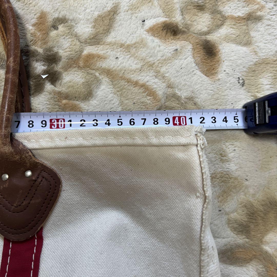 80s  エルエルビーンレザーハンドル　トートバック