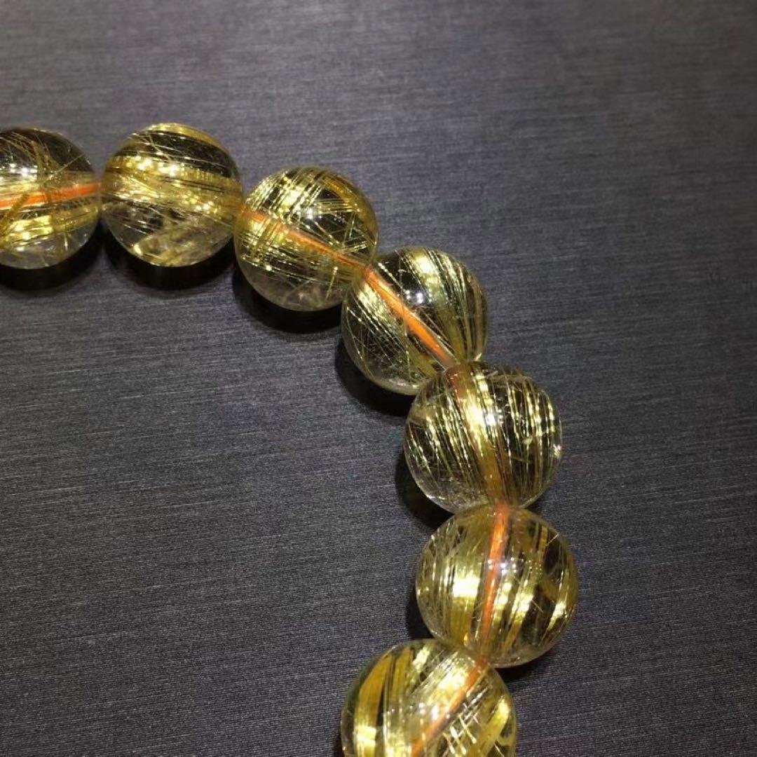 楽天市場】タイチンルチル ブレスレット 12mm～15mm rutilelated