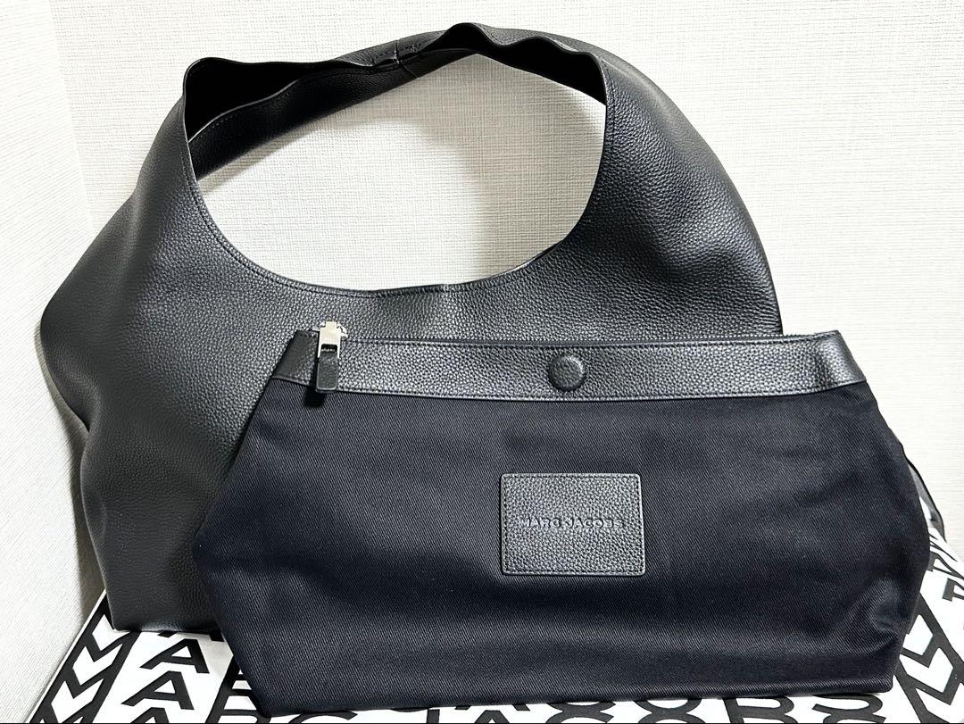 新品★マークジェイコブス ザ レザー サック バッグ ミディアム ブラック