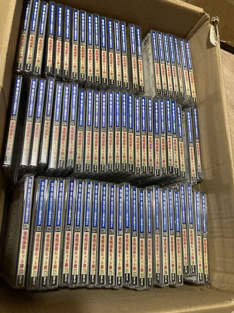 総額45万約150枚DVDカラオケ愛唱演歌ヒット撰