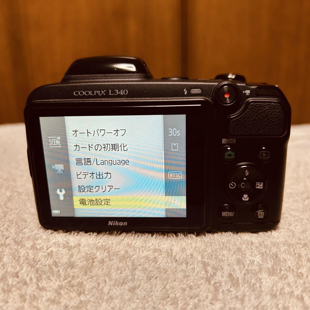 美品 Nikon COOLPIX L340 ニコン デジタルカメラ