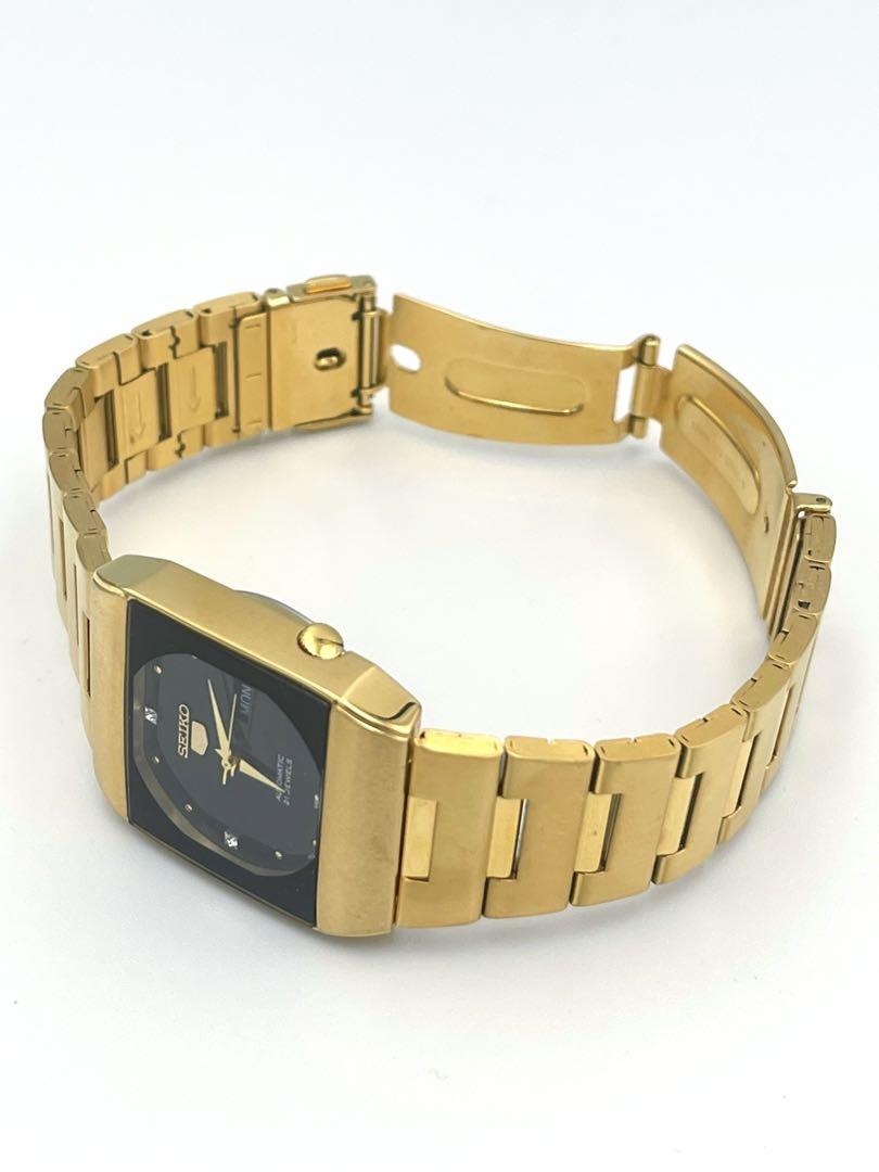 でおすすめアイテム。 dress SEIKO5 ドレス メルカリ - レア ゴールド SNY350J1 時計
