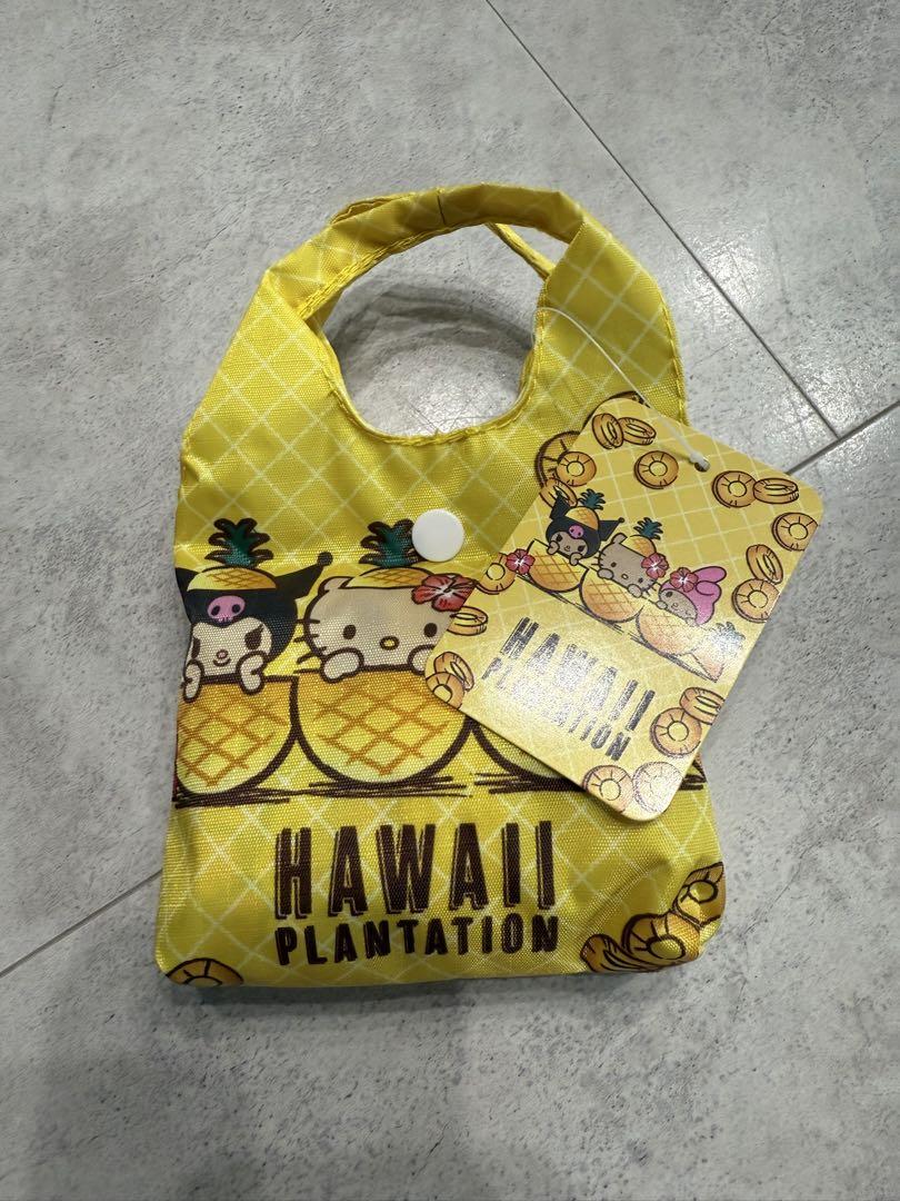 ハワイ限定 ドールプランテーション エコバッグ キティ マイメロ